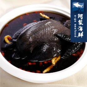 【阿家海鮮】品元堂鹿茸烏骨雞 (2200g±10%/包) (固形物700g)